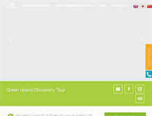 Tablet Screenshot of green-island.com.au